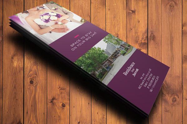 Wedding Planning Information - Branded - Rack Card